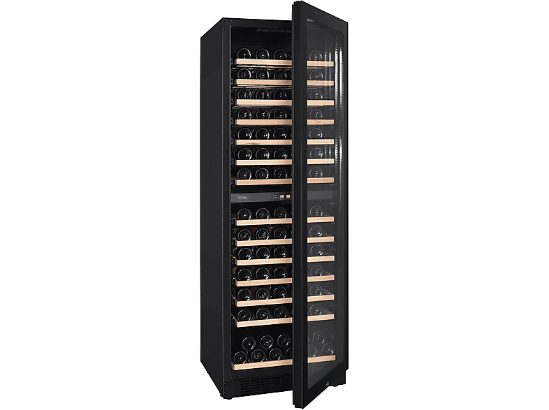 G, Weinkühlschrank Noble (EEK PEVINO Schwarz) PN166D-HHB -