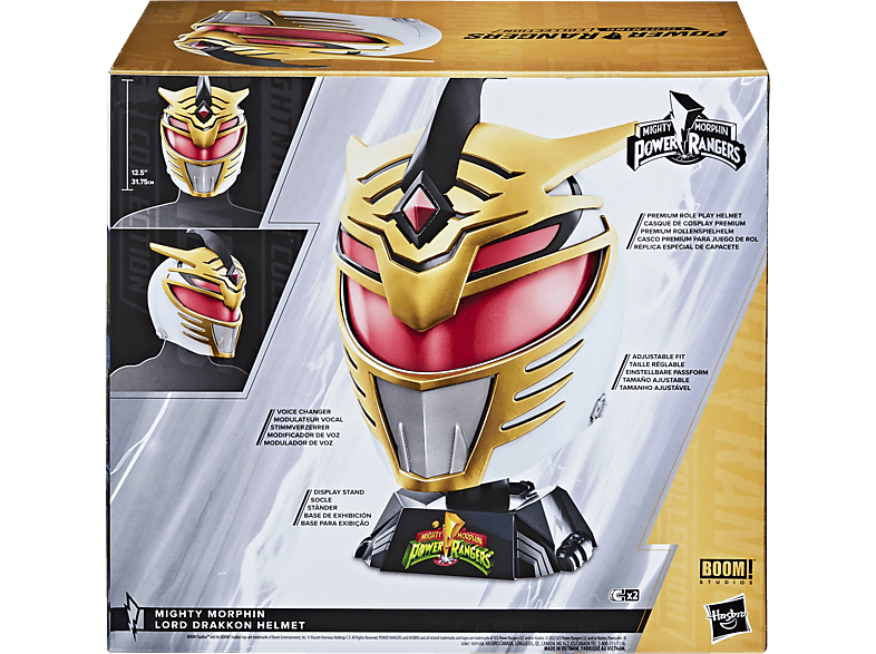 Figura  - Power Rangers - Lightning Collection - Mighty Morphin Lord Drakkon - Casco POWER RANGERS