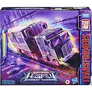 Figura  - Transformers - Generations Legacy - Commander Class - Decepticon Motormaster TRANSFORMERS, 8 Años+, Multicolor