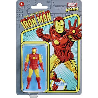 Figura  - Iron Man Colección Retro 375 MARVEL CLASSIC, 4 AÑOS+, Multicolor
