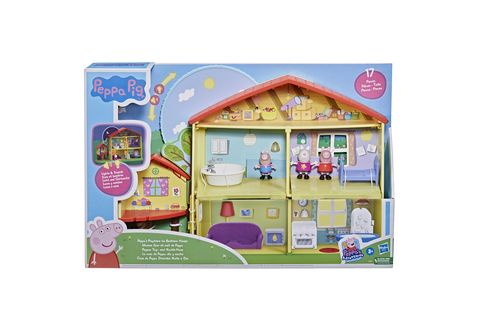 Juguete creativo - PEPPA PIG - La casa de Peppa: día y noche (Voz y  locución en inglés) PEPPA PIG, 3 Años+, Multicolor