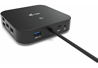 I-TEC C31HDMIDPDOCKPD Docking Station, Schwarz