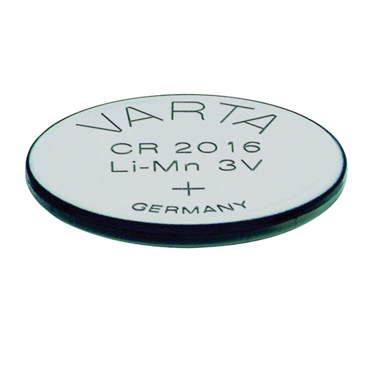 VARTA Electronics Blister) CR2016 0.09 Li-MnO2, Lithium Knopfzelle, Knopfzelle 3V 3 (1er Volt, Mando Distancia Ah