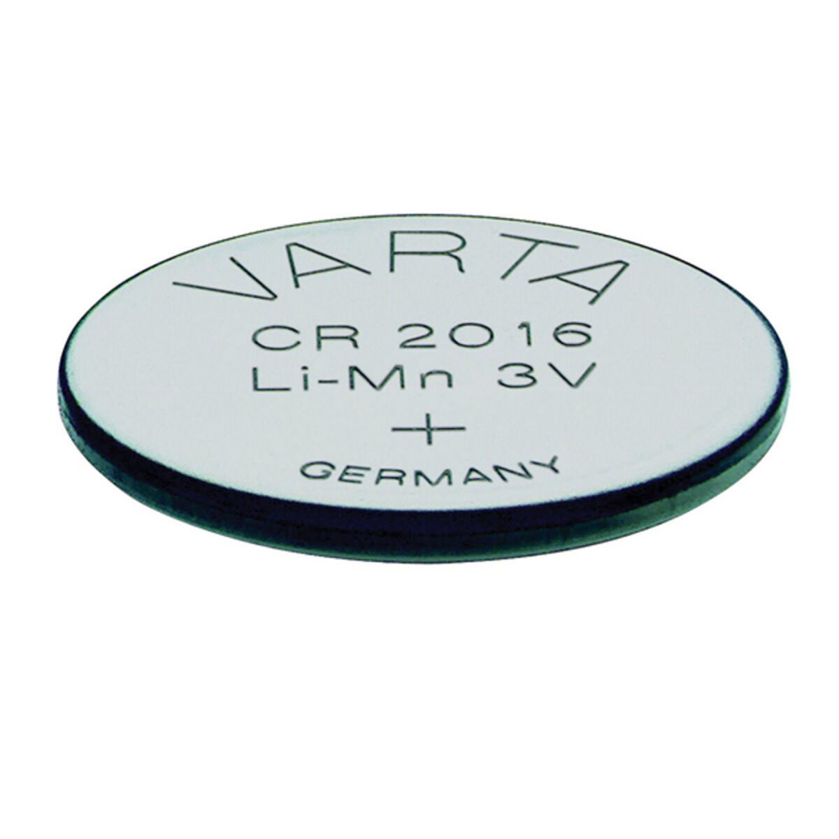 VARTA Electronics Li-MnO2, 3V Volt, 0.09 Knopfzelle, Ah (1er Blister) Knopfzelle Mando Lithium Distancia CR2016 3