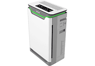 PURALUFT Air Purifier ARP-420 H mit Luftbefeuchter (CADR-Wert: 420 m³/h, HEPA 14 Filter, Aktivkohlefilter) Luftreiniger Weiß (65 Watt, Raumgröße: 50 m²)