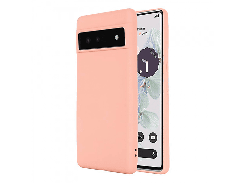 Backcover, Liquid, 7 Google, Pro, Pink CASEONLINE Pixel