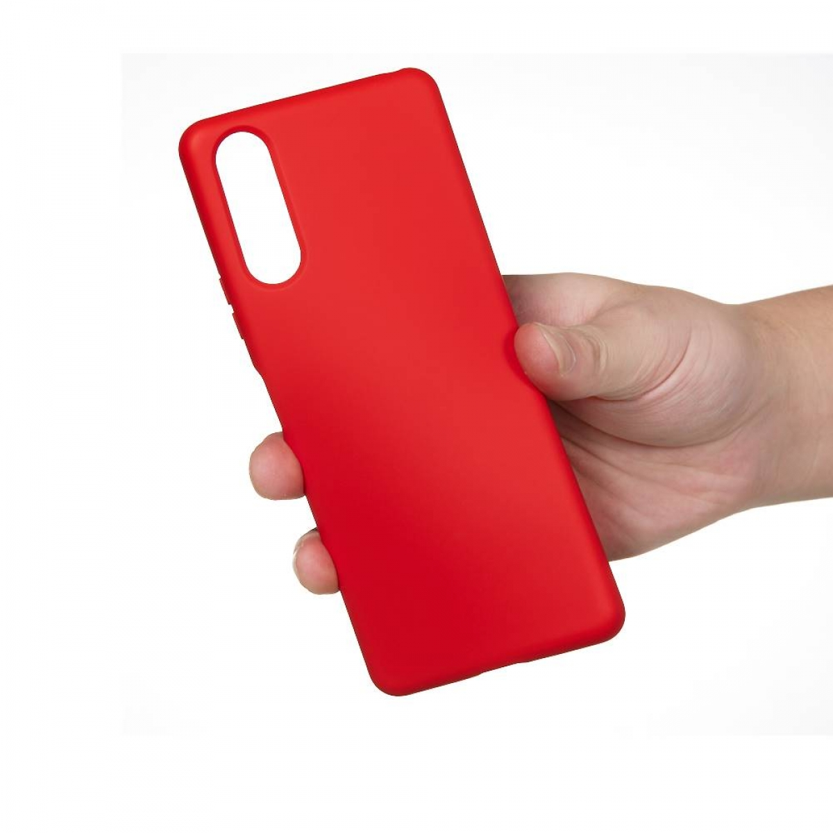 CASEONLINE Liquid Hülle, Rot Backcover, Sony, II, Xperia 5