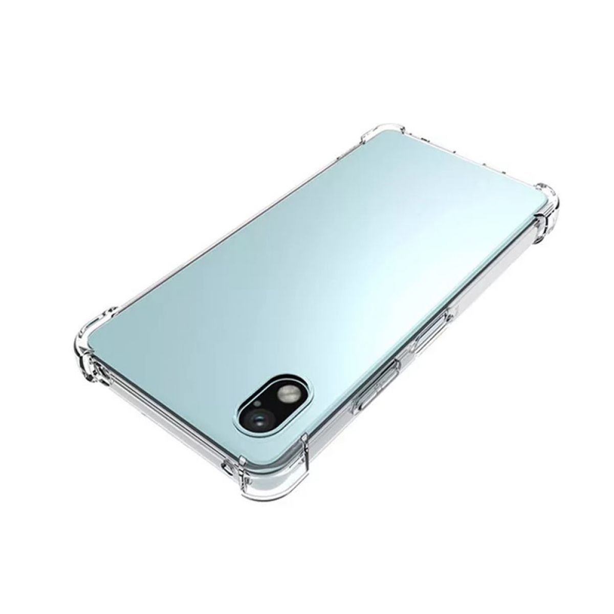 CASEONLINE Shockproof, Backcover, Sony, Xperia Ace Transparent 3