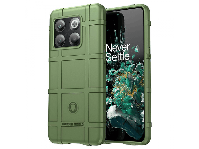 CASEONLINE Rugged, Backcover, OnePlus, 5G, 10T Grün