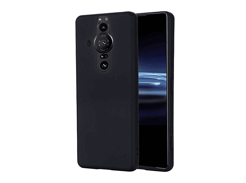 Pro-I, Backcover, Liquid Hülle, Xperia CASEONLINE Schwarz Sony,