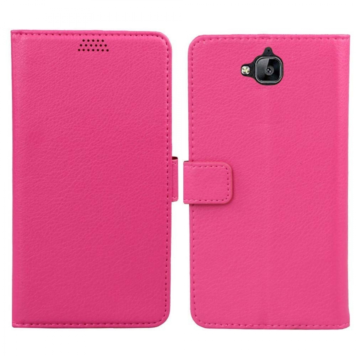 Pink Y6 Pro, Bookcover, Klappbare, CASEONLINE Huawei,