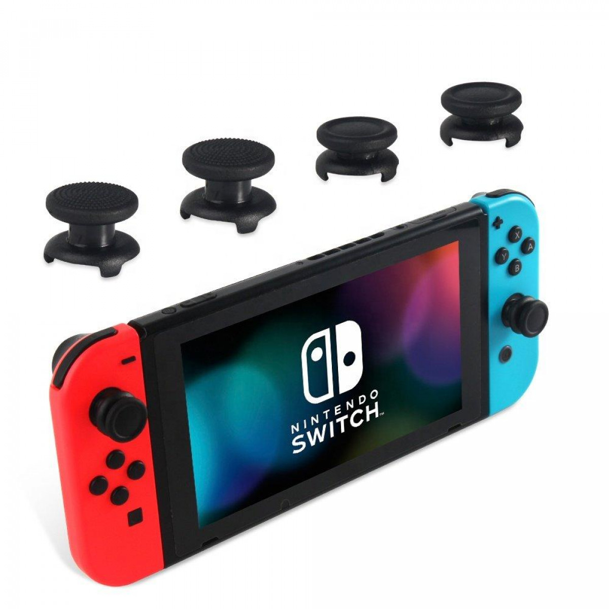 43379347 INF Switch Nintendo Mehrfarbig, und Zubehör-Kit mit Staub- Displayschutz