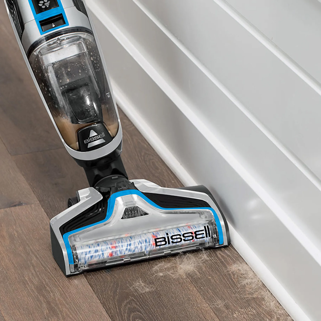 Odkurzacz pionowy BISSELL CrossWave Pet Pro 2225N Czarny, srebrny, niebieski