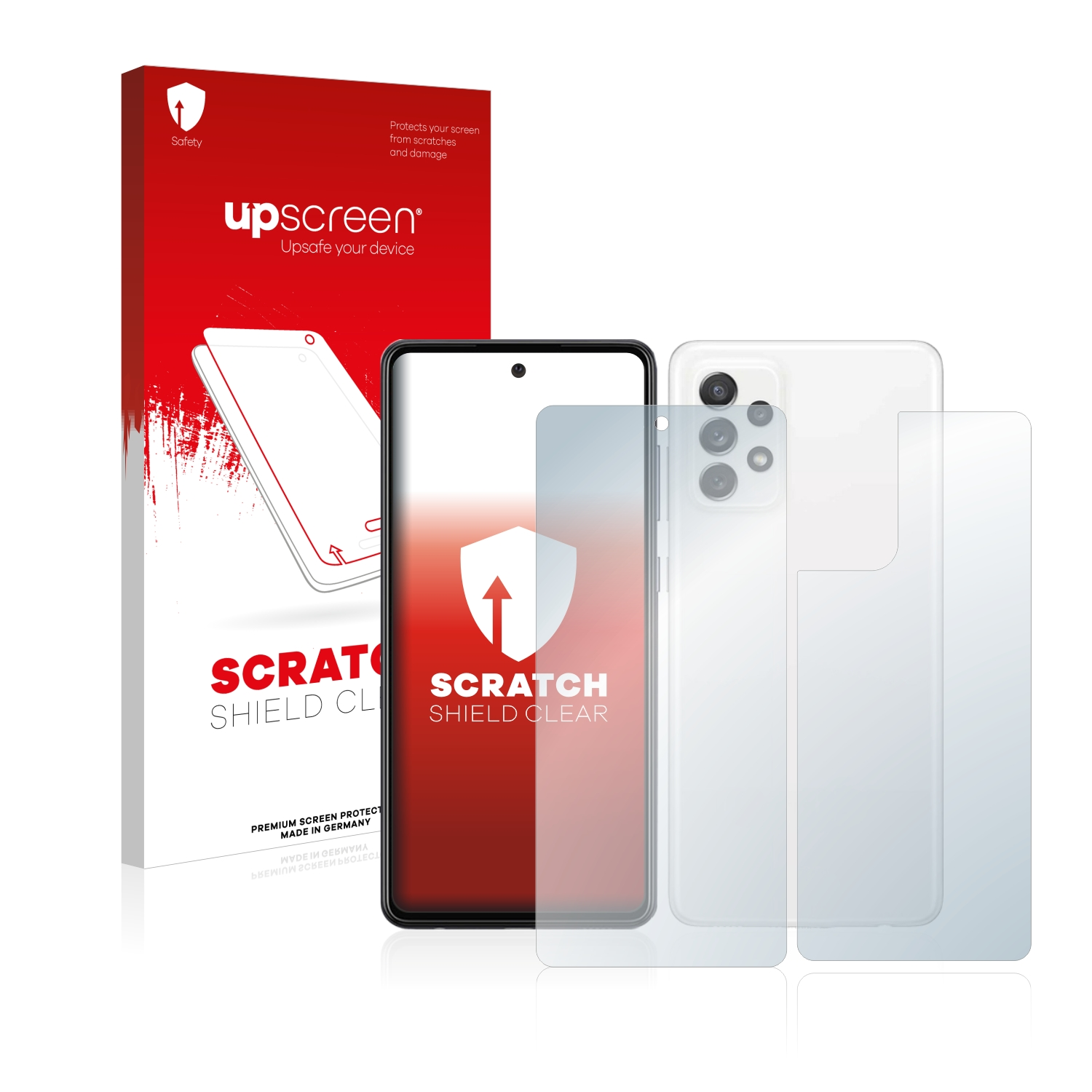 UPSCREEN Kratzschutz klare Schutzfolie(für Galaxy Samsung A72)
