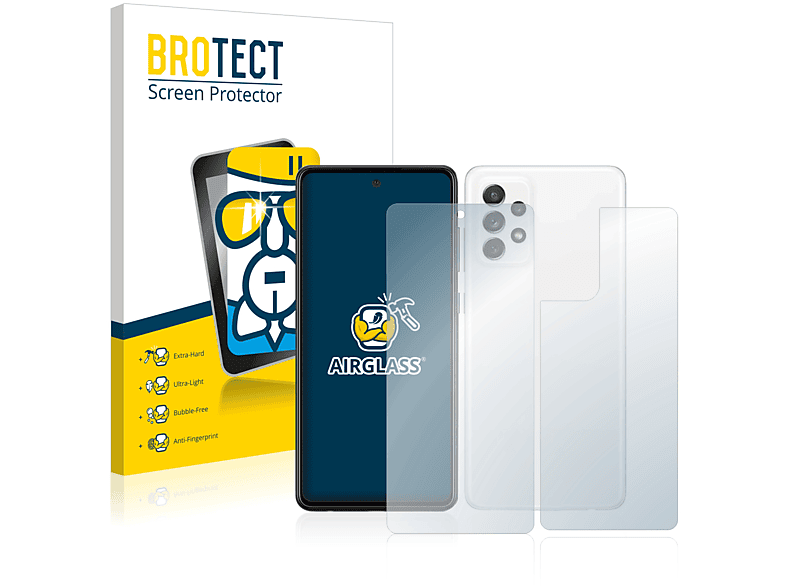 A72) Schutzfolie(für BROTECT Samsung Galaxy Airglass klare