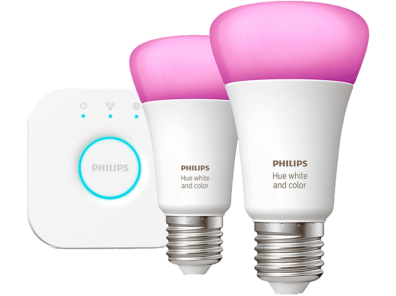Kit de inicio iluminación inteligente - Kit hue PHILIPS | MediaMarkt