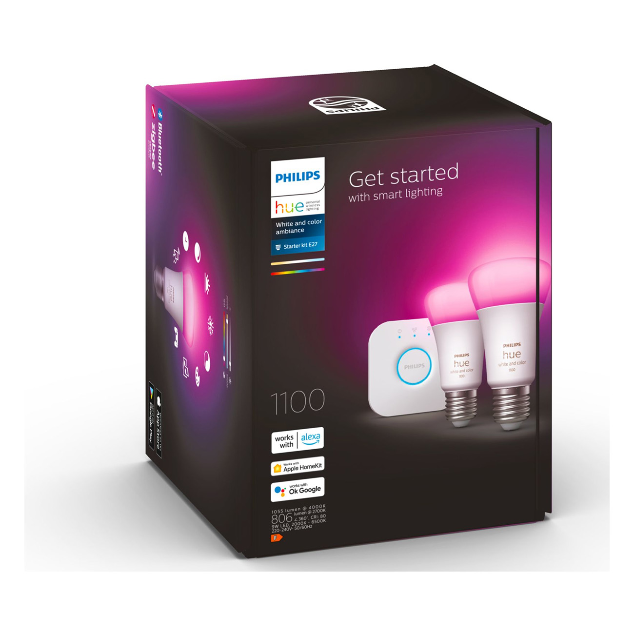 & Leuchtmittel White PHILIPS Ambiance Color Bluetooth