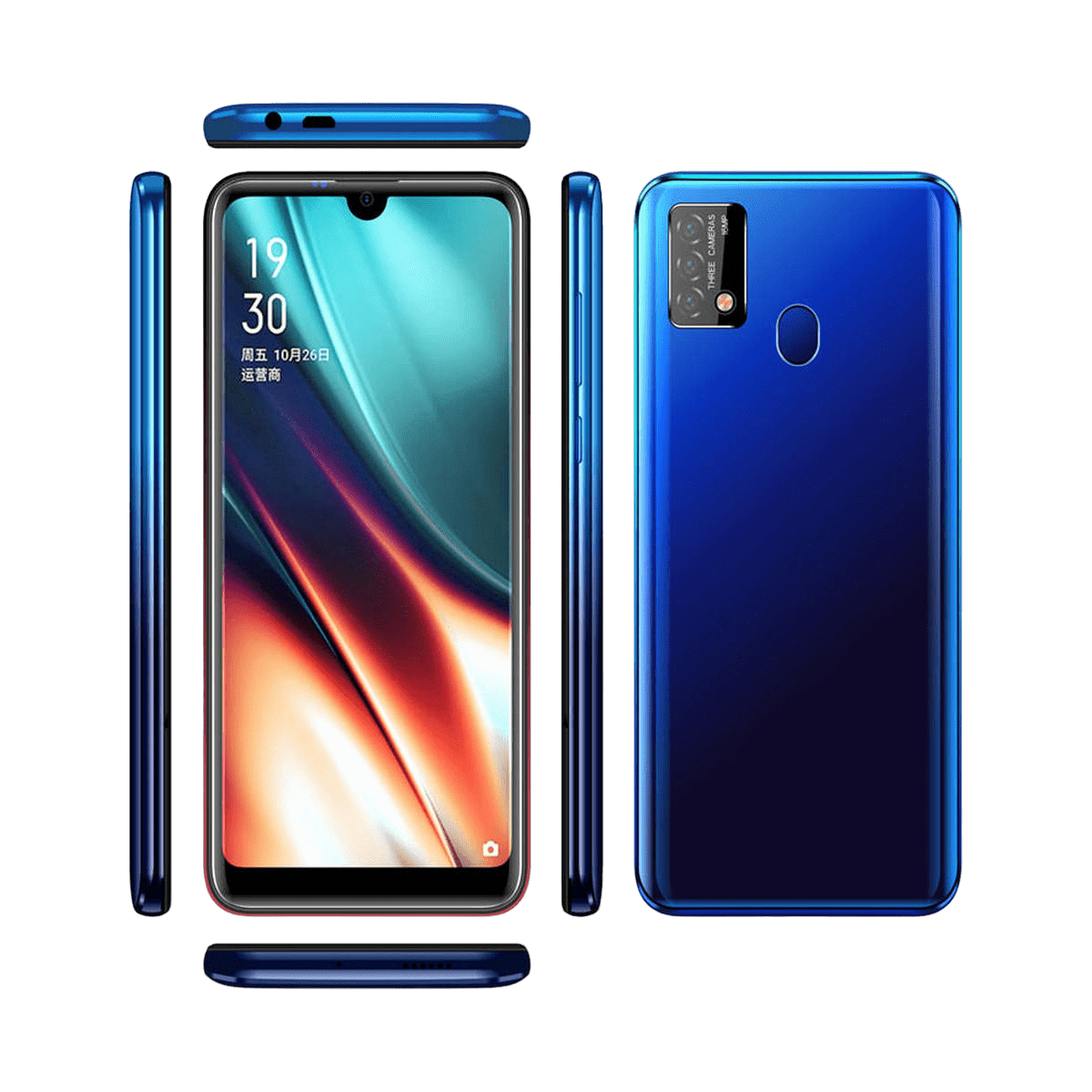 Teléfono móvil - Smartphone Qubo X626 6" 2+32 Azul QUBO, Azul, 32 GB, 2,00 GB, 6,26 ", 16:9, MT6580P 3800 mAh