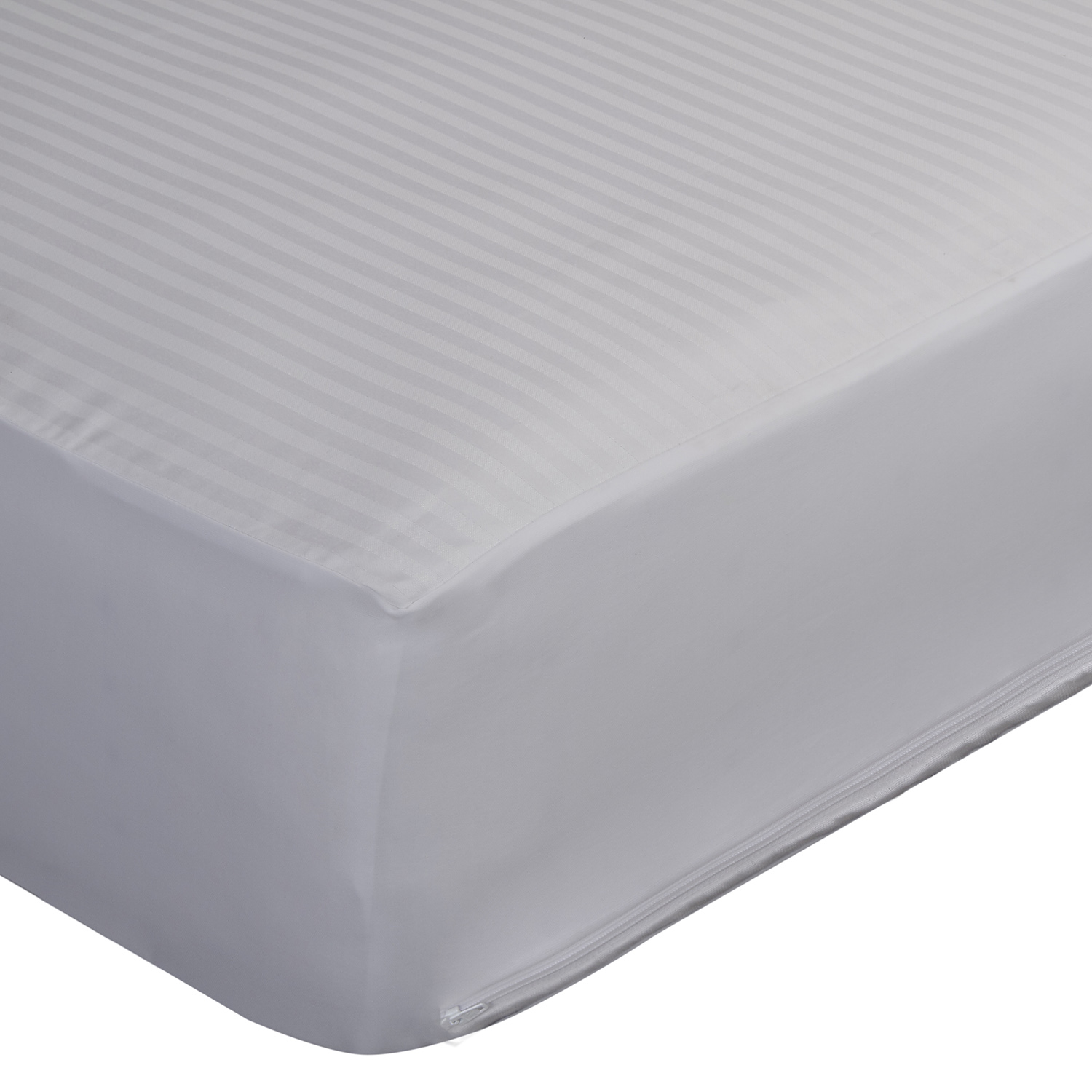 Funda De Pikolin home cutí 100 con laterales adaptables 105x190200cm blanco sanforizado para que no encoja protector cama