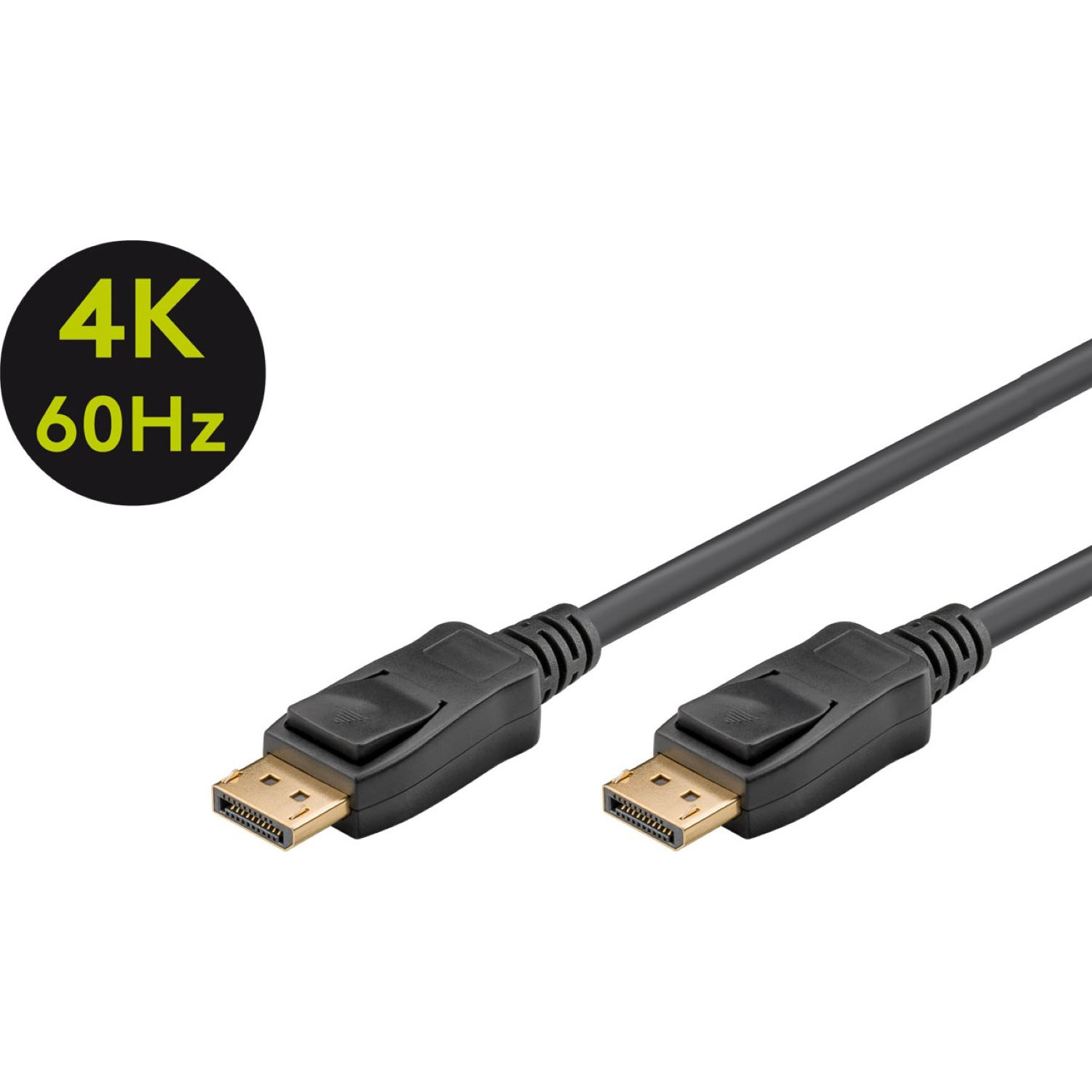 Schwarz GOOBAY DP DisplayPort-Kabel, 65923 1.2