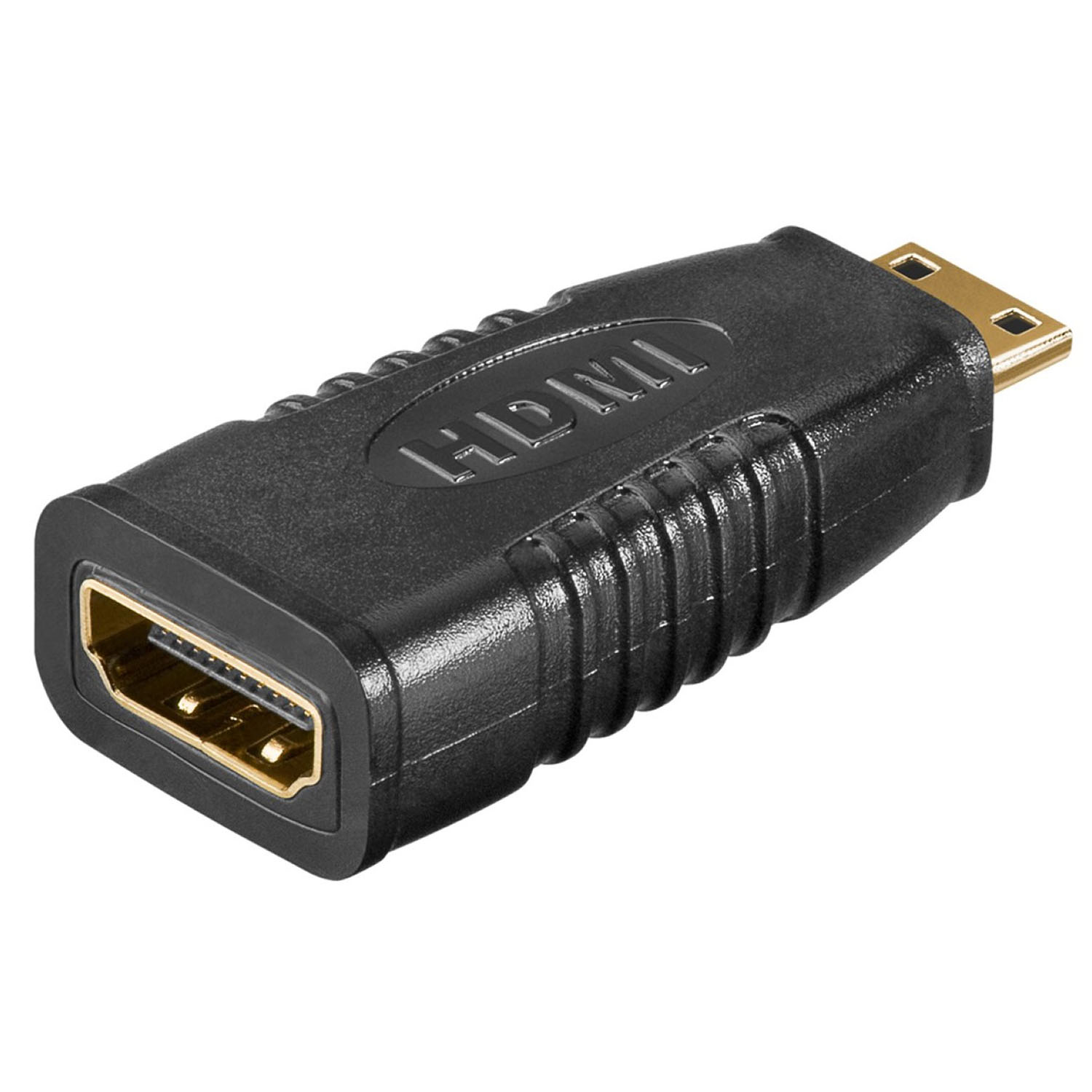 GOOBAY 68841 HDMI-Mini-Adapter, Schwarz