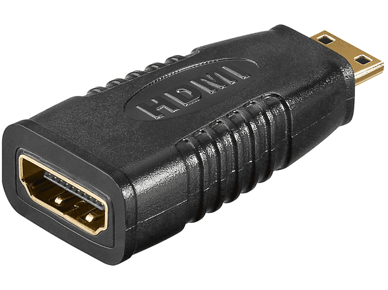 Schwarz HDMI-Mini-Adapter, 68841 GOOBAY