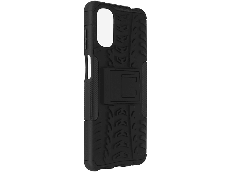 AVIZAR Quadro Series, Backcover, Motorola, Moto E32s, Schwarz