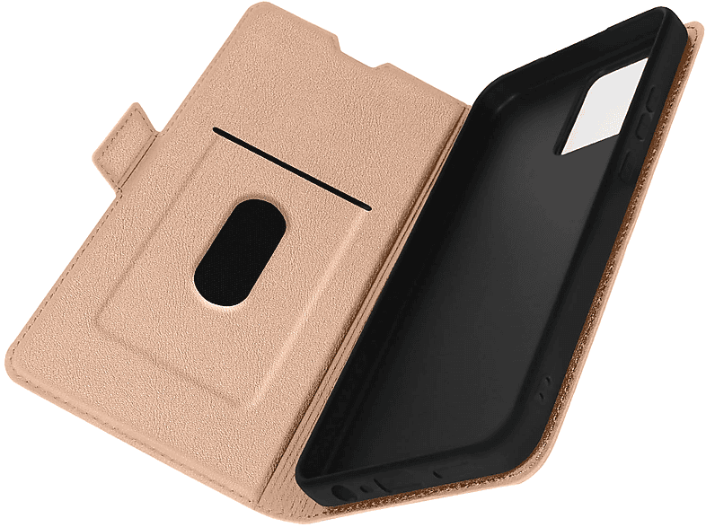 Custodia Antiurto Realme C30 Con Ciondolo Rosa/oro E Cordino: Trasparente, Con Coulisse, Spedizione Dalla Spagna