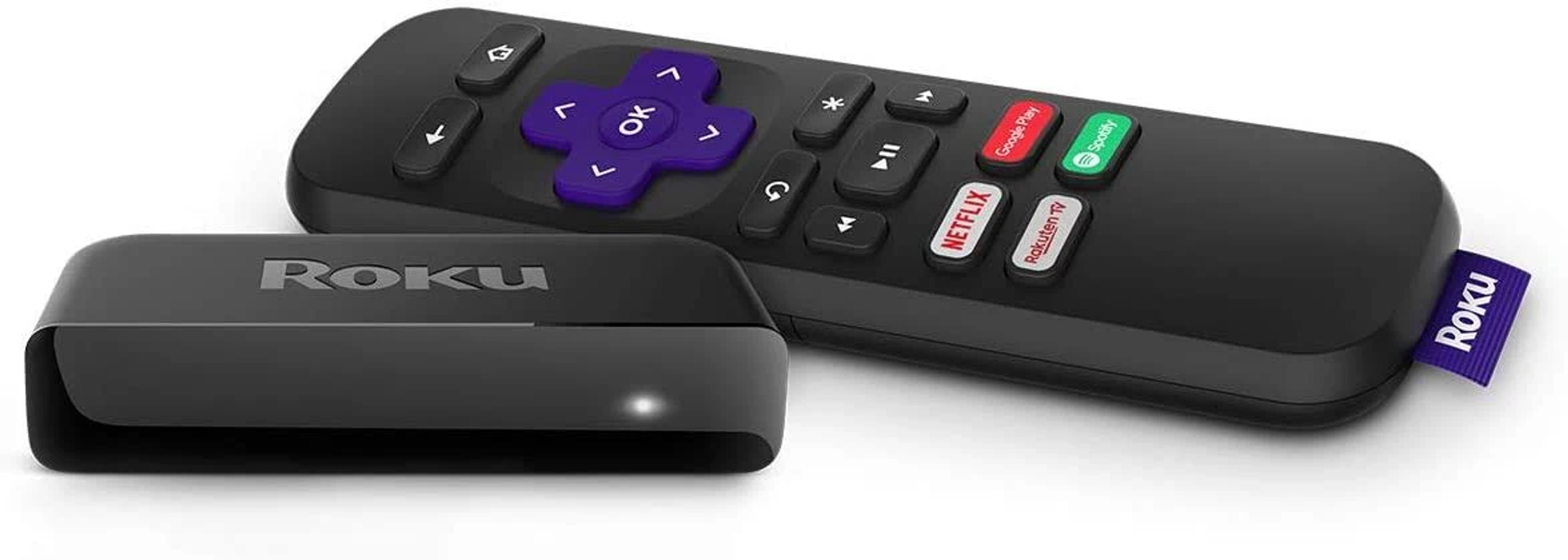 Roku Premiere Reproductor de 4khdhdr adaptador smart tv reacondicionado multimedia 3920eu negro