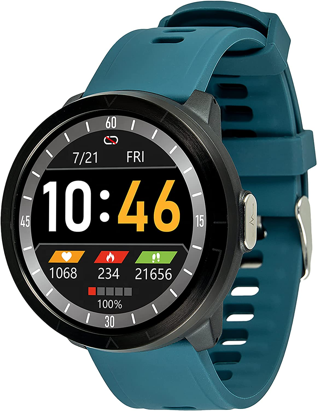 WATCHMARK WM18 Grün Smartwatch Grün Kunststoff Silizium