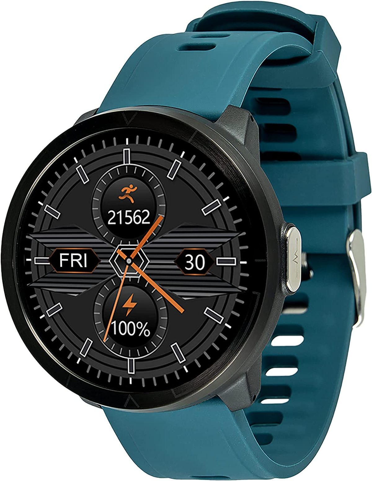 Grün WATCHMARK Smartwatch WM18 Kunststoff Grün Silizium,