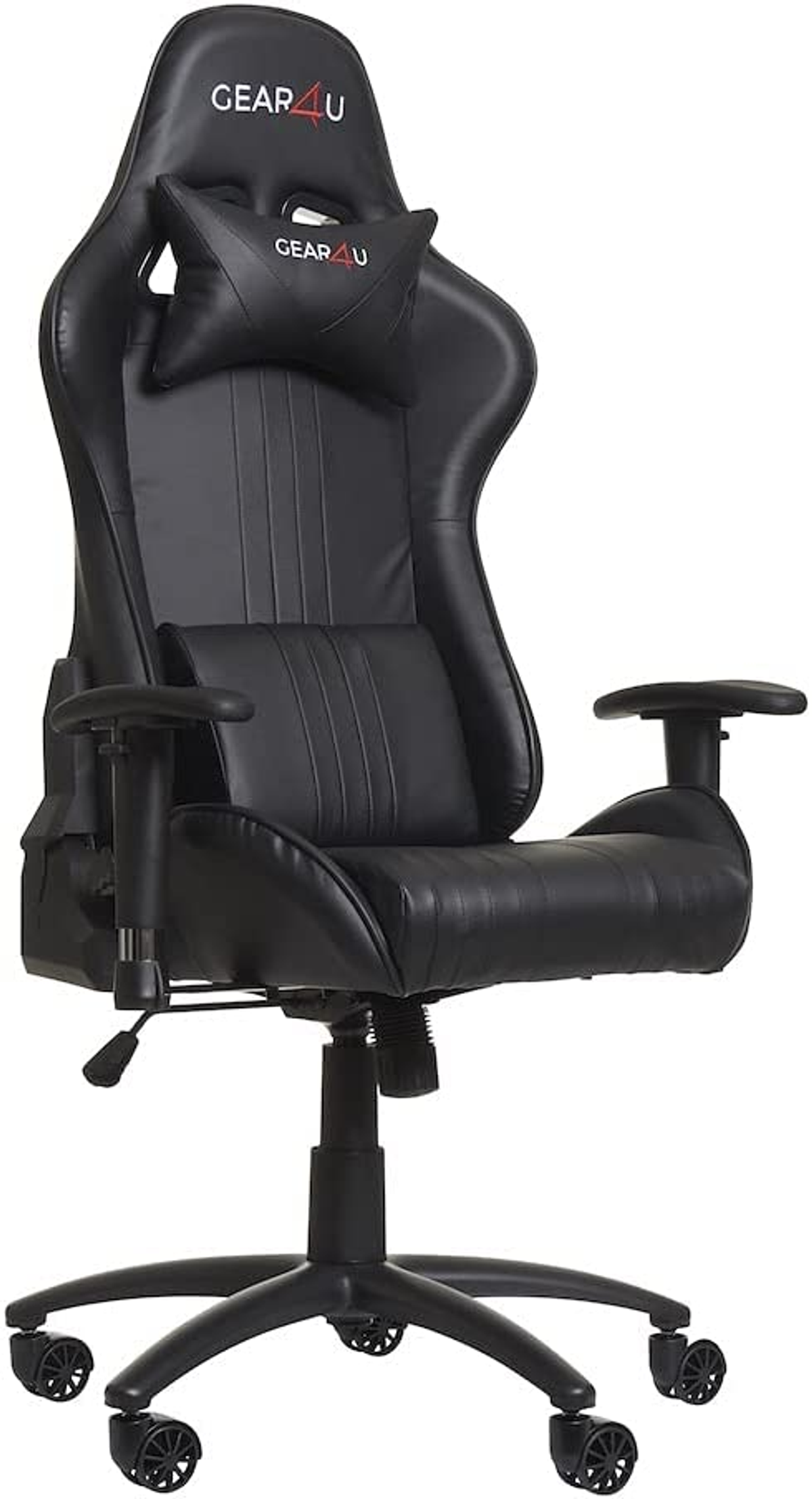 Gaming-Schreibtischstuhl, G4U-ELITE-BK-BK GEAR4U Schwarz