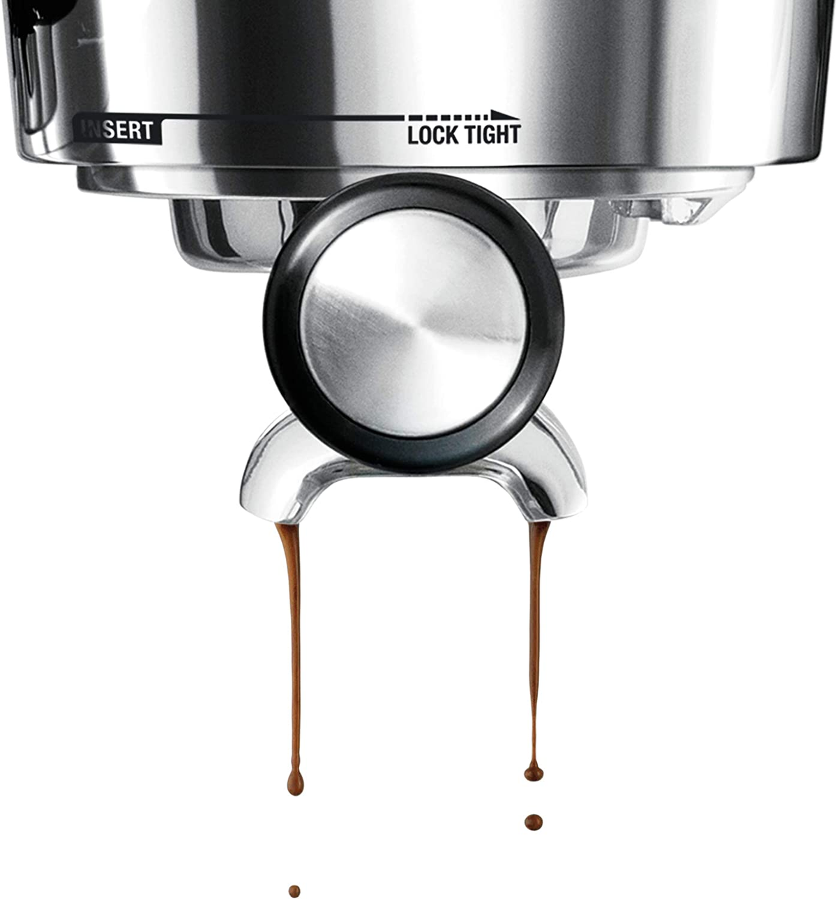 SAGE APPLIANCES SES920BTR4EEU1 THE Espressomaschine TRUFFLE DUAL BLACK Schwarz Matt BOILER