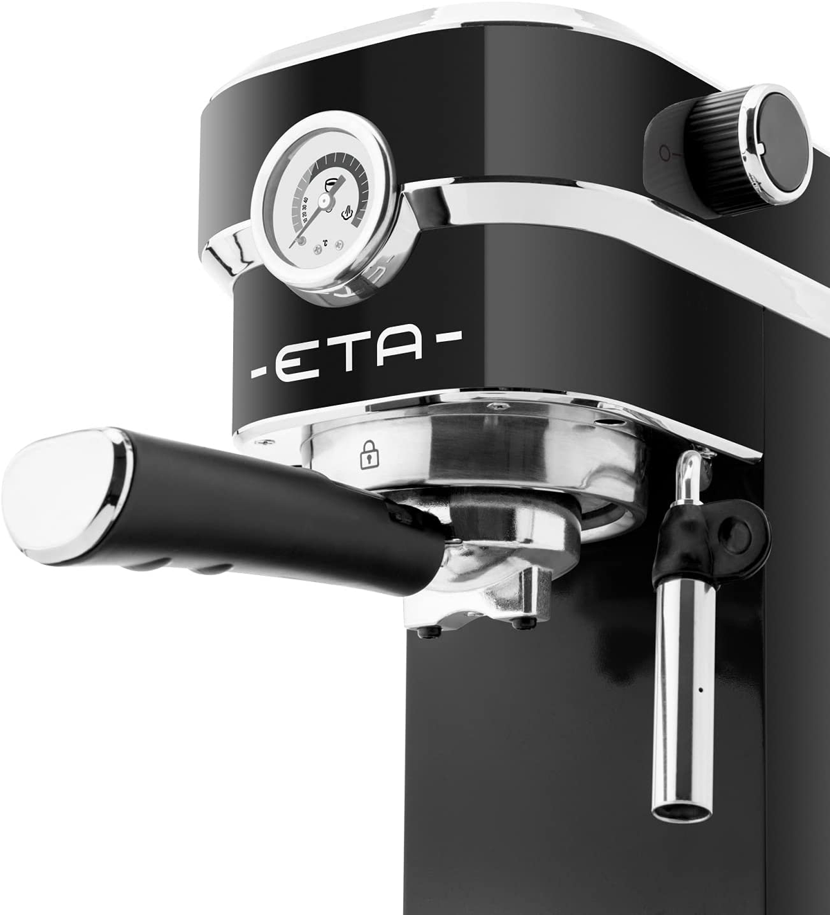 schwarz Storio Espressomaschine ETA