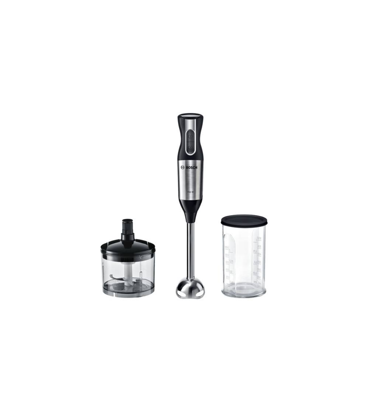 Batidora de mano - BOSCH MS6CM61V2, 1000 W, 12 velocidades, Negro