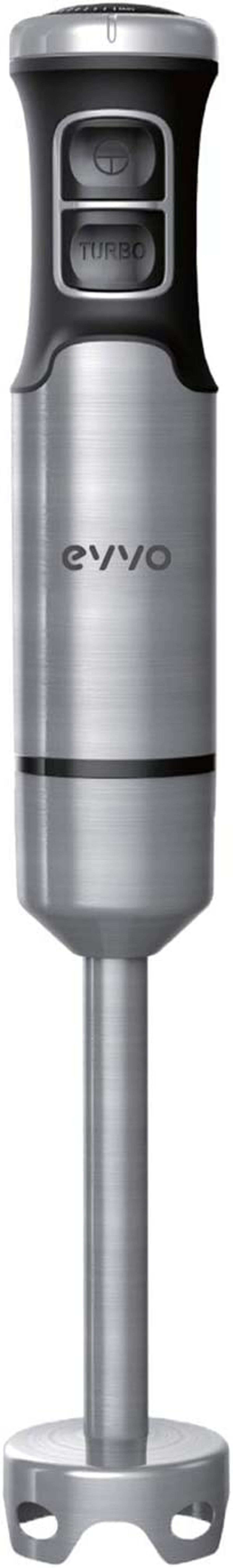 Batidora de mano - 7427020038364 EVVO, 1000 W, 1 velocidades, Inox