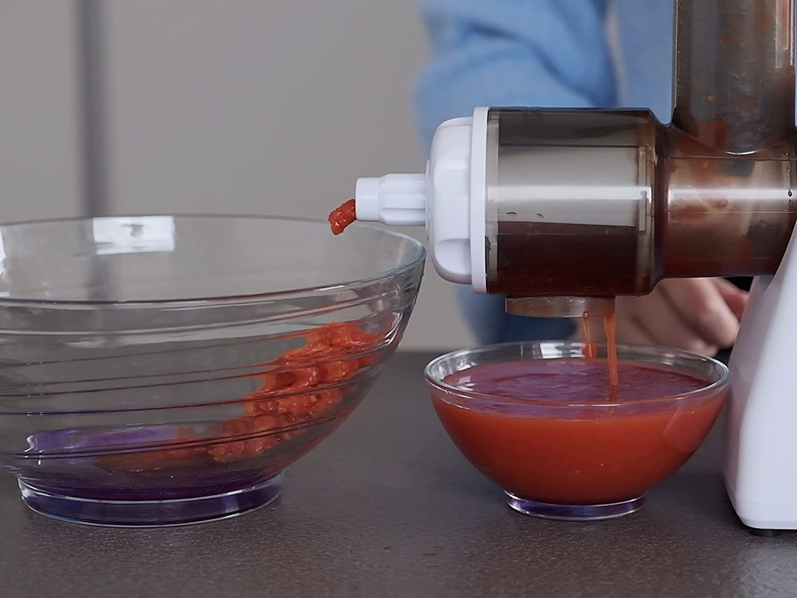 Tomatenpresse weiß 300 Watt, Entsafter BEPER