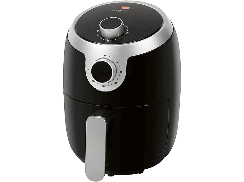 CLATRONIC FR 3769 Watt 1000 H Heißluftfritteuse Schwarz