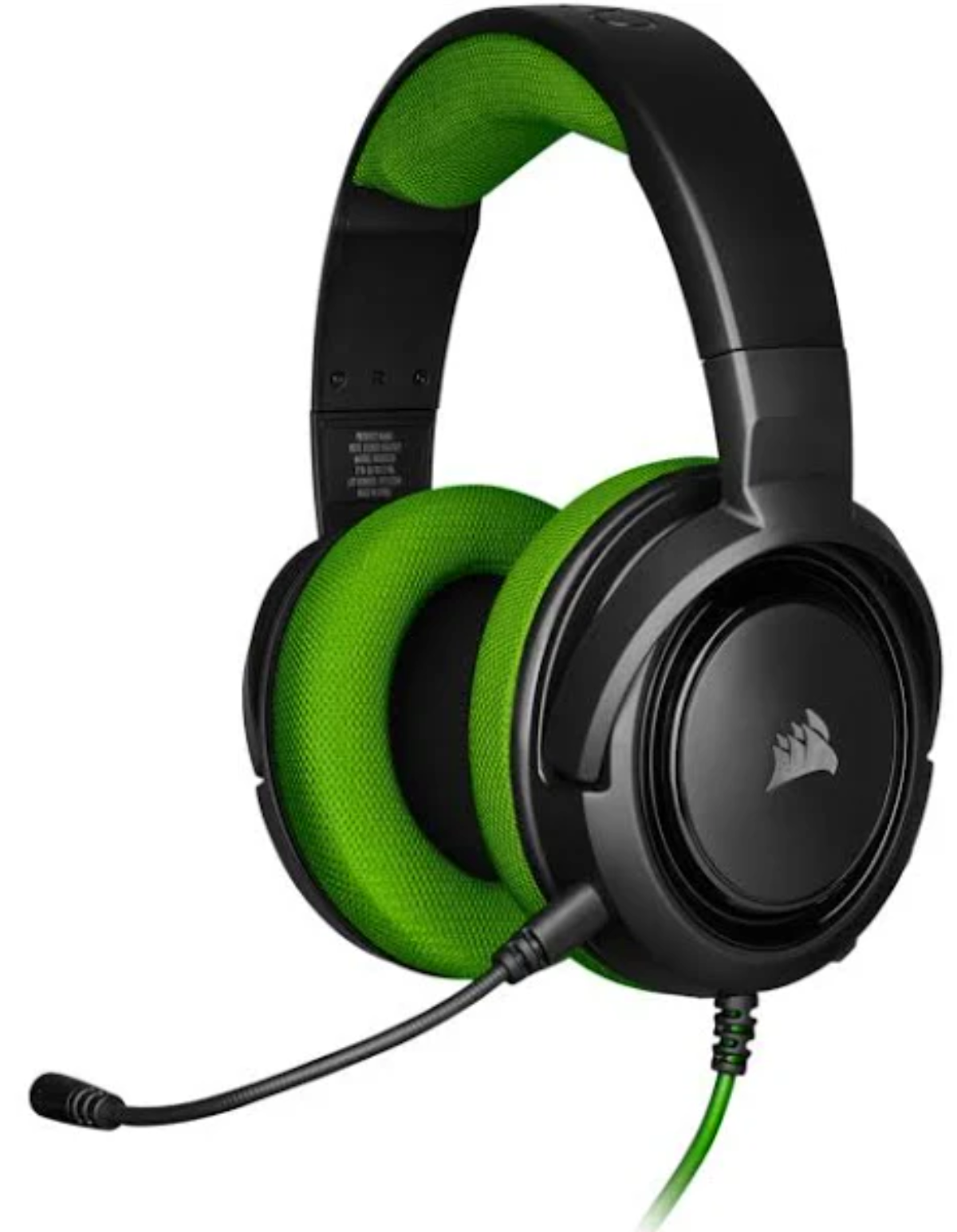 CORSAIR CA-9011197-EU HS35 STEREO Headset Schwarz/Grün Over-ear Gaming GREEN, HEADSET