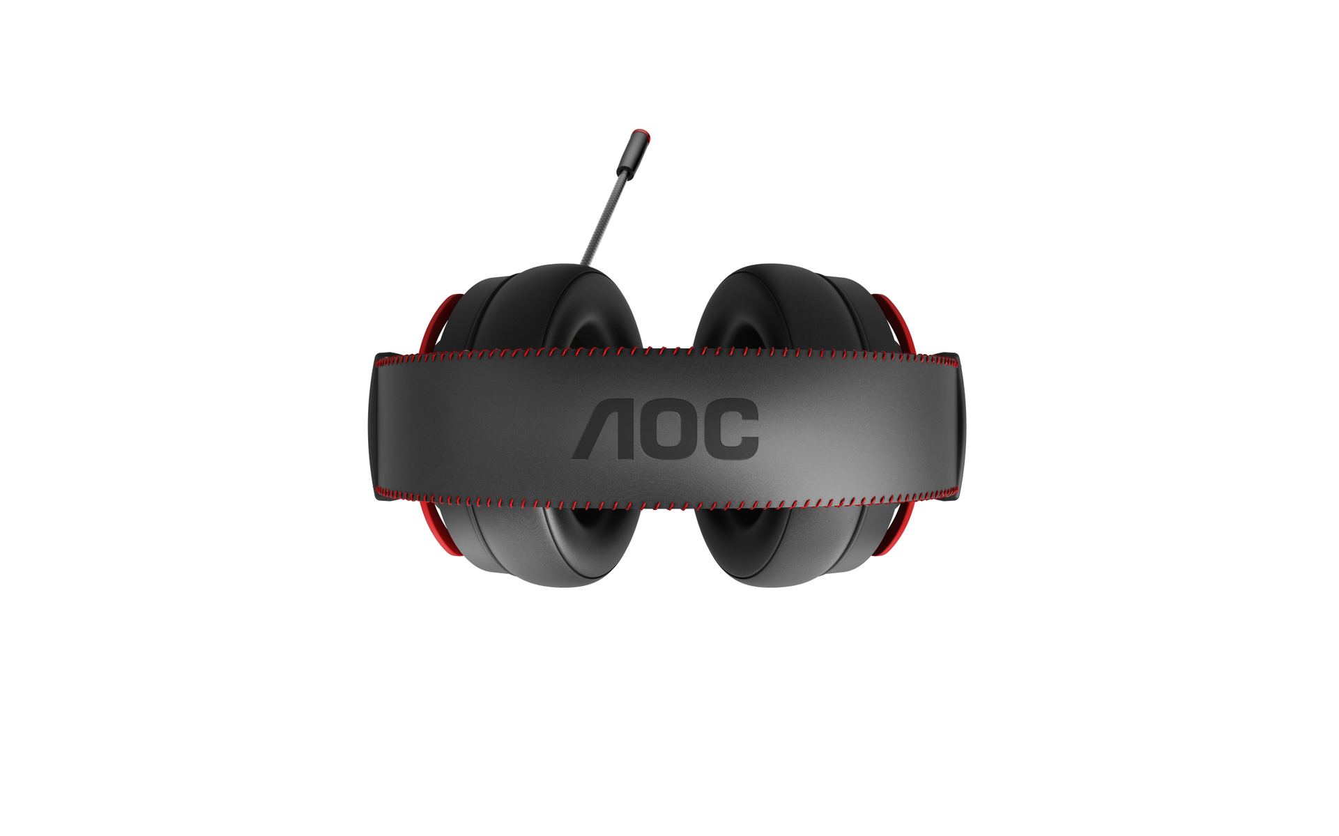 Over-ear AOC Schwarz/Rot GH300, Gaming-Headset
