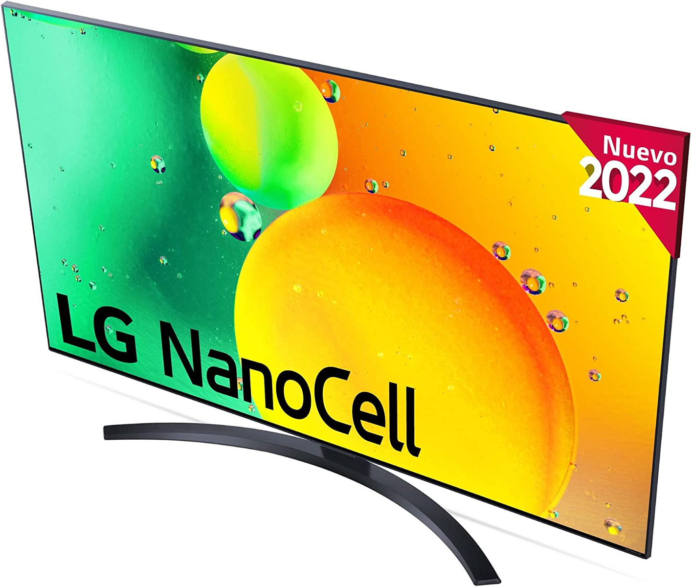 TV LG NanoCell NANO76 43NANO766QA Czarny