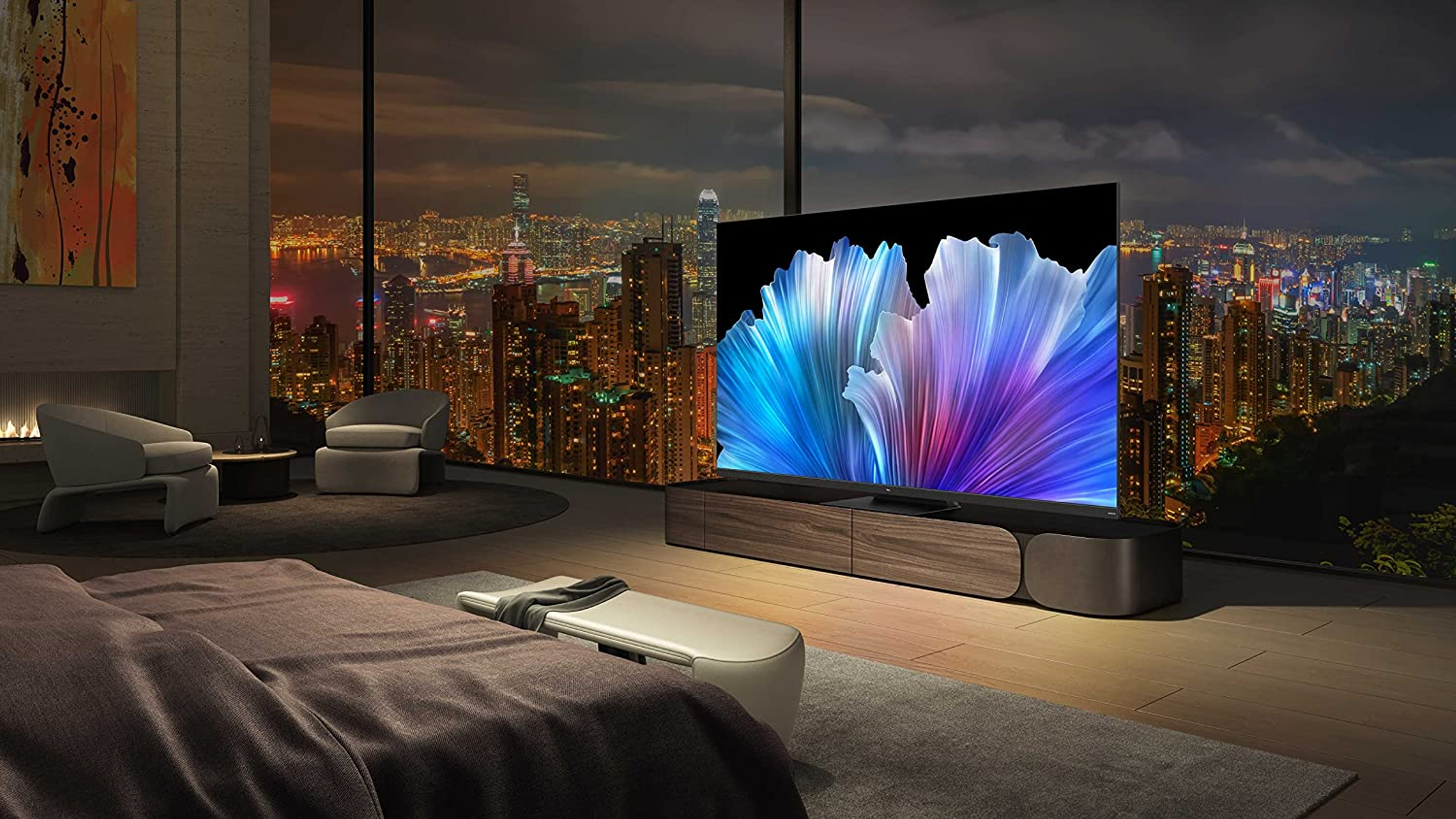 TCL 65 Zoll UHD (Flat, cm, C 4K, Google 165 65 / TV) TV LED 935