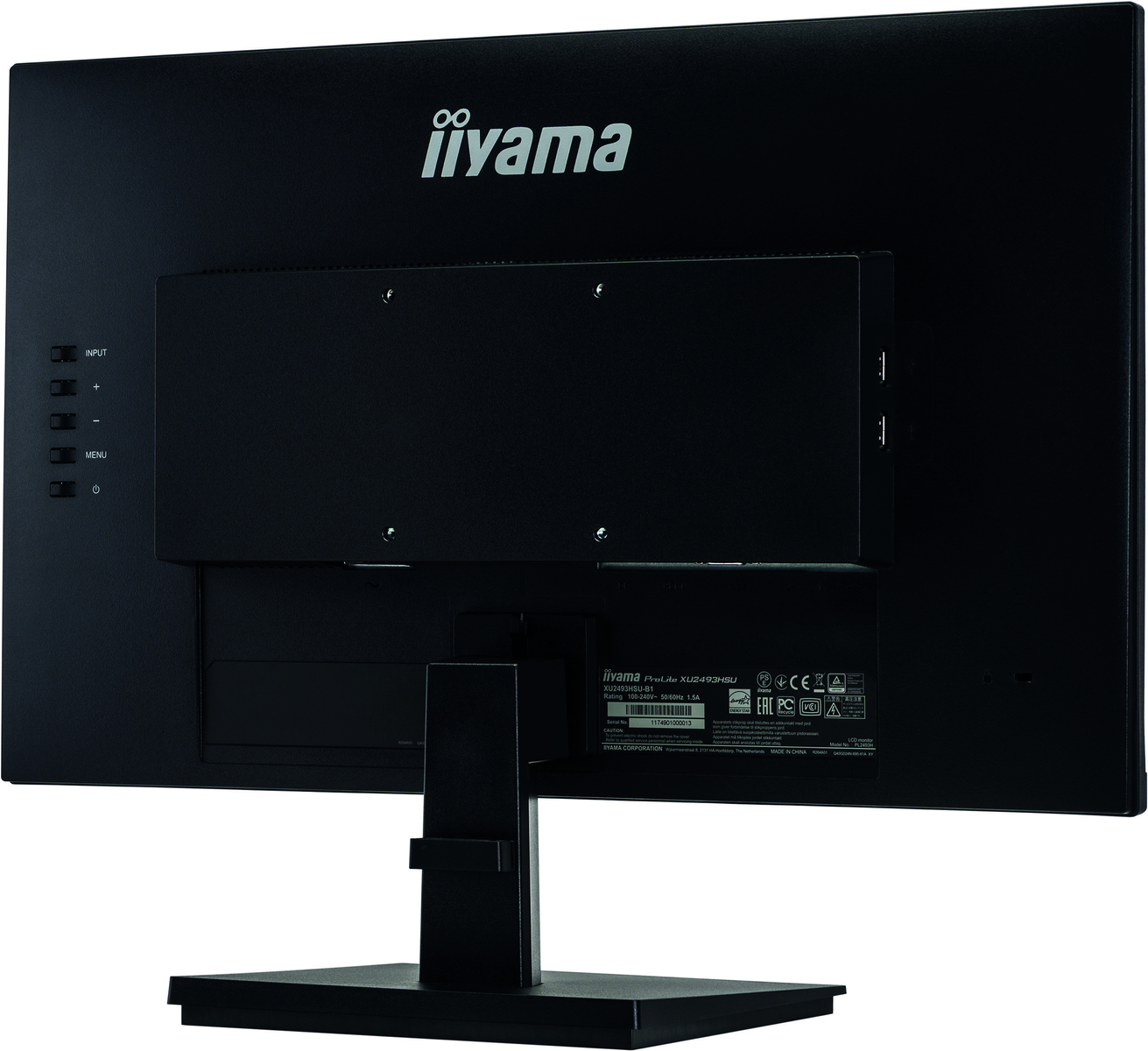 IIYAMA XU2493HSU-B1 24 Zoll zu Full-HD bis Reaktionszeit 75 ms , , Hz Hz (4 60 Monitor nativ)