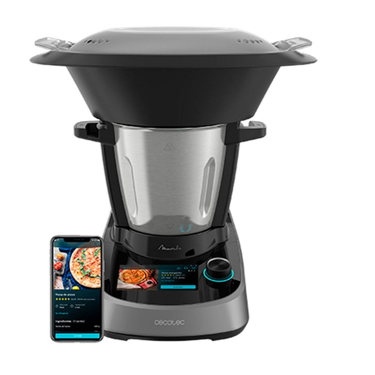 Robot de cocina - Mambo Touch CECOTEC, 1600 W, Inox