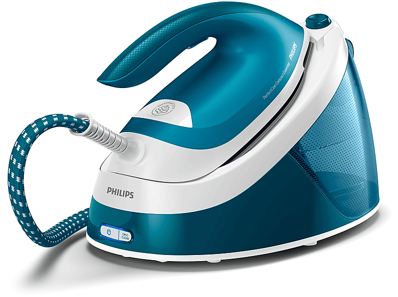 Centro de planchado  Philips PSG7130/20, 2100 W, 1.8 l, 600 g/min, Suela  SteamGlide Elite, Azul oscuro