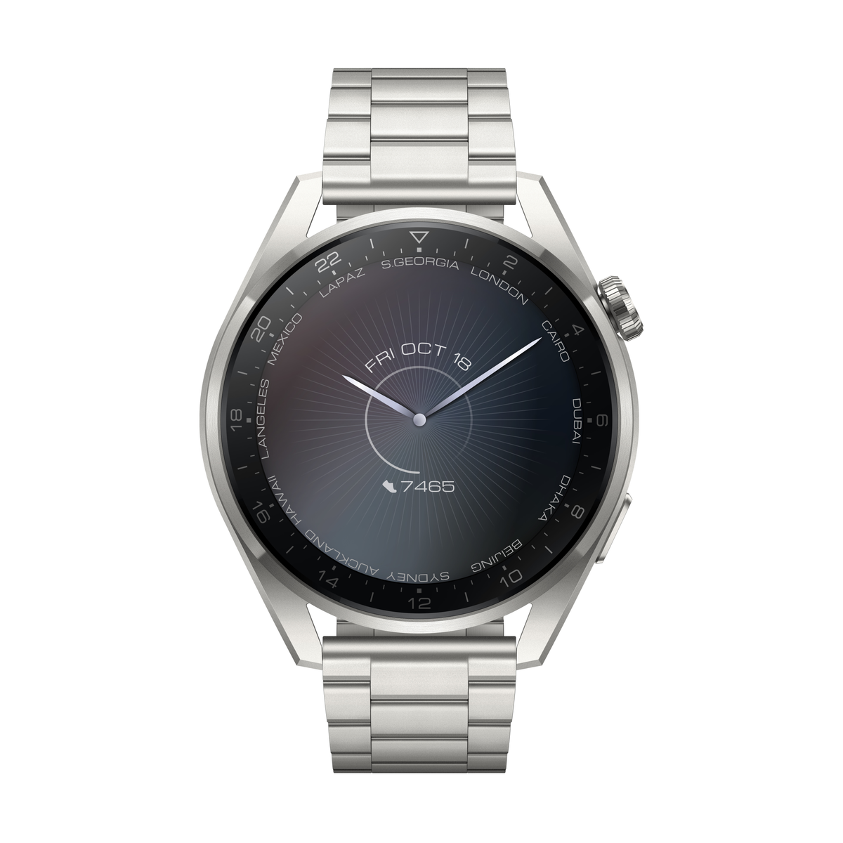 140-210 3 Steel, Stainless Gray Titanium Smartwatch mm, PRO GRAY ELITE TITANIUM WATCH HUAWEI GALILEO-L50E