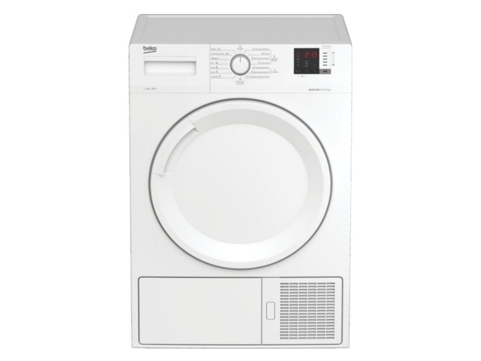 Secadora BEKO DHS7413GA0, Bomba de calor, kg, 15 programas