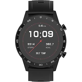 Smartwatch - UNOTEC 20.0313.01.00, Plástico, Negro