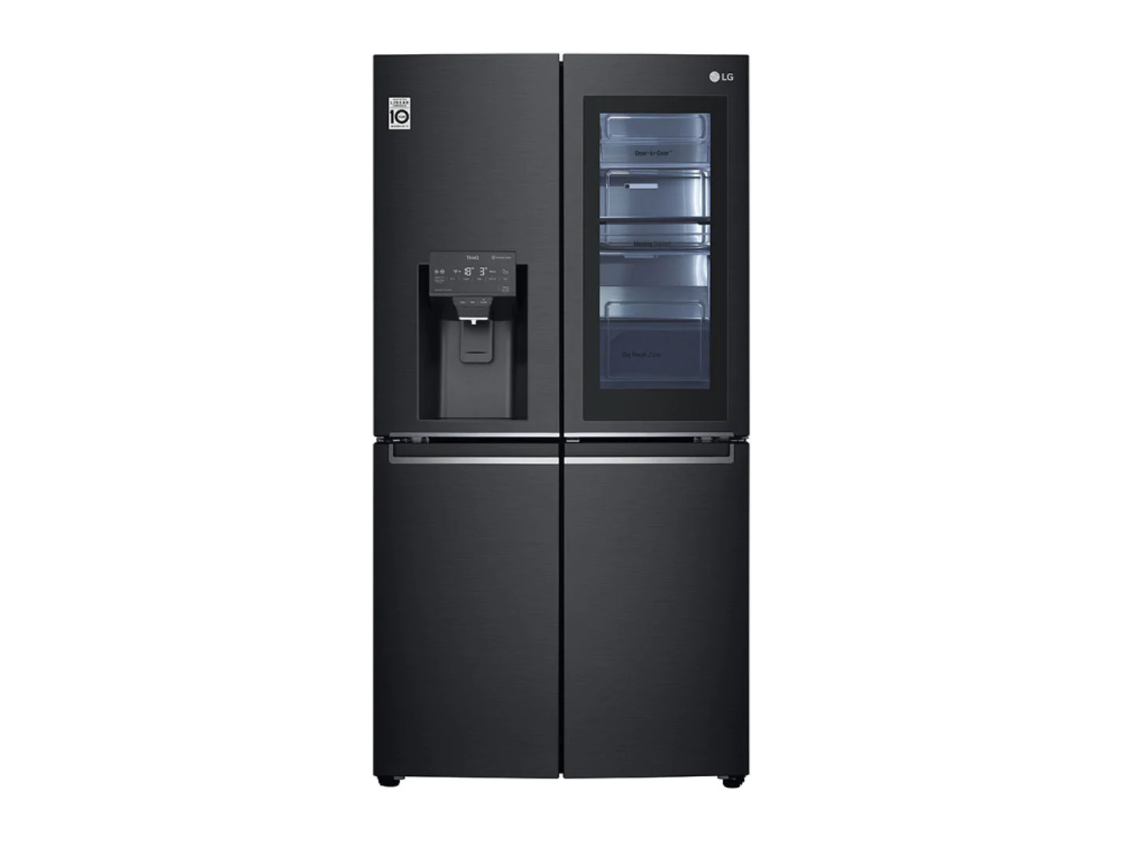 Frigorífico americano - GMX945MC9F LG, Negro