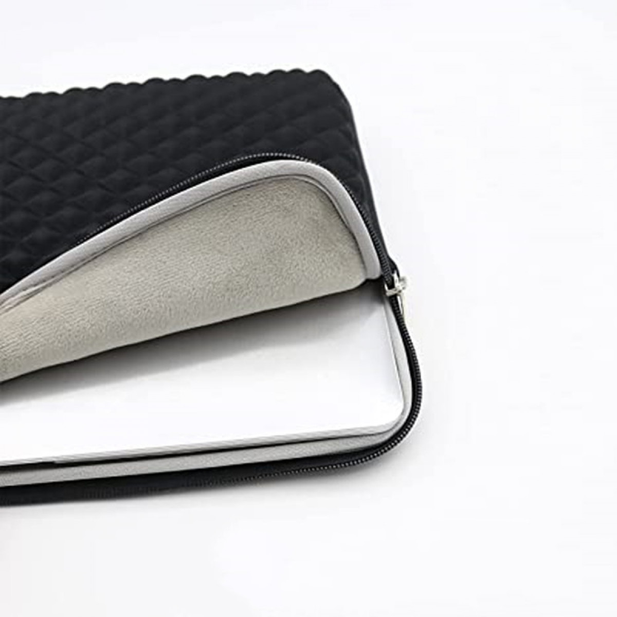 INF schwarz Laptophülle Laptoptasche Sleeve für universal PU-Leder,